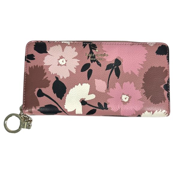 Kate Spade Briar Lane Gala Floral Full Zip Wallet - Picture 1 of 3